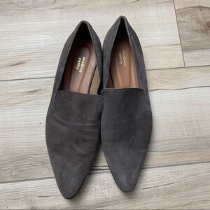 Modern Rarity Gretal Suede Loafer Charcoal Grey 8